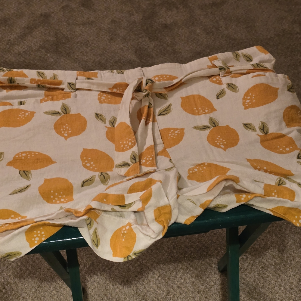LOFT Lemon Print Shorts